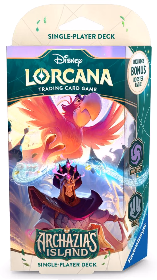 Disney Lorcana Archazia's Island Starter Deck (Amethyst & Steel)