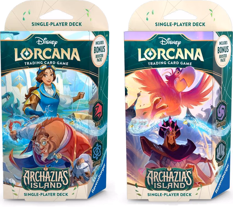 Disney Lorcana Archazia's Island Starter Deck [Set of 2]