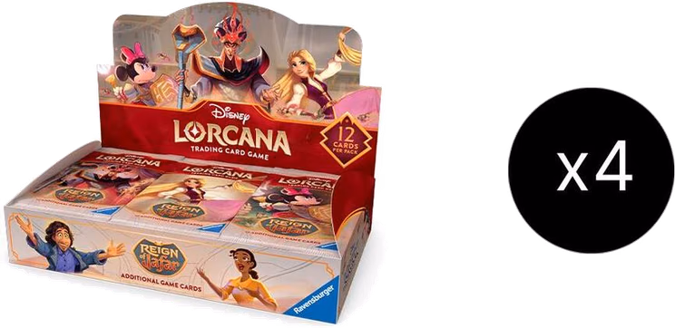 Disney Lorcana Reign of Jafar Booster Box Case