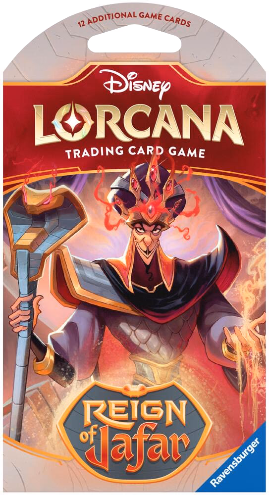 Disney Lorcana Reign of Jafar Sleeved Booster Pack