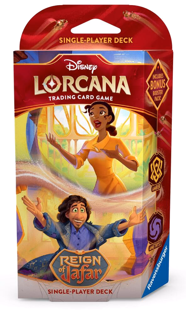Disney Lorcana Reign of Jafar Starter Deck (Amber & Amethyst)