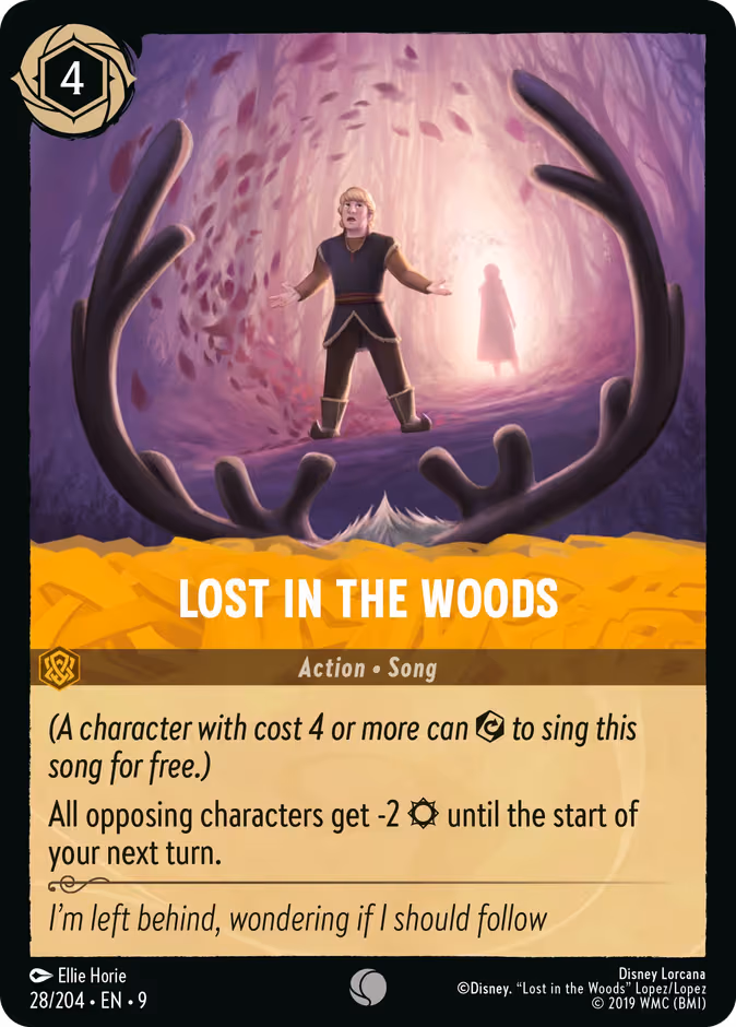 Lost in the Woods Lorcana card (28/204, Fabled)