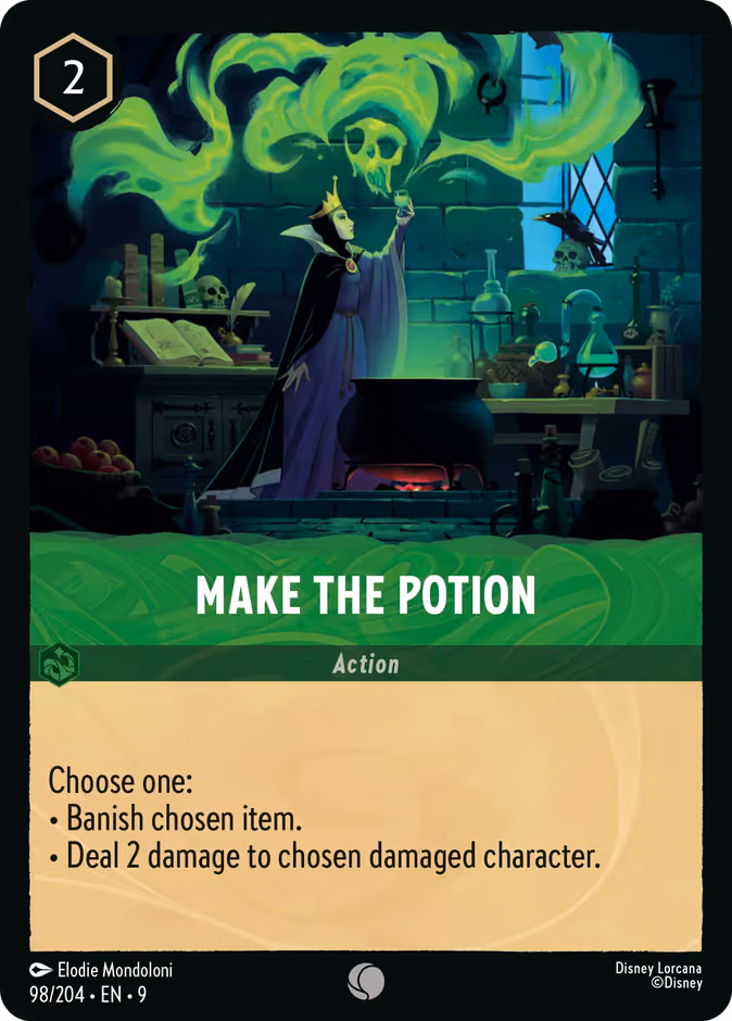 Make the Potion Lorcana card (98/204, Fabled)