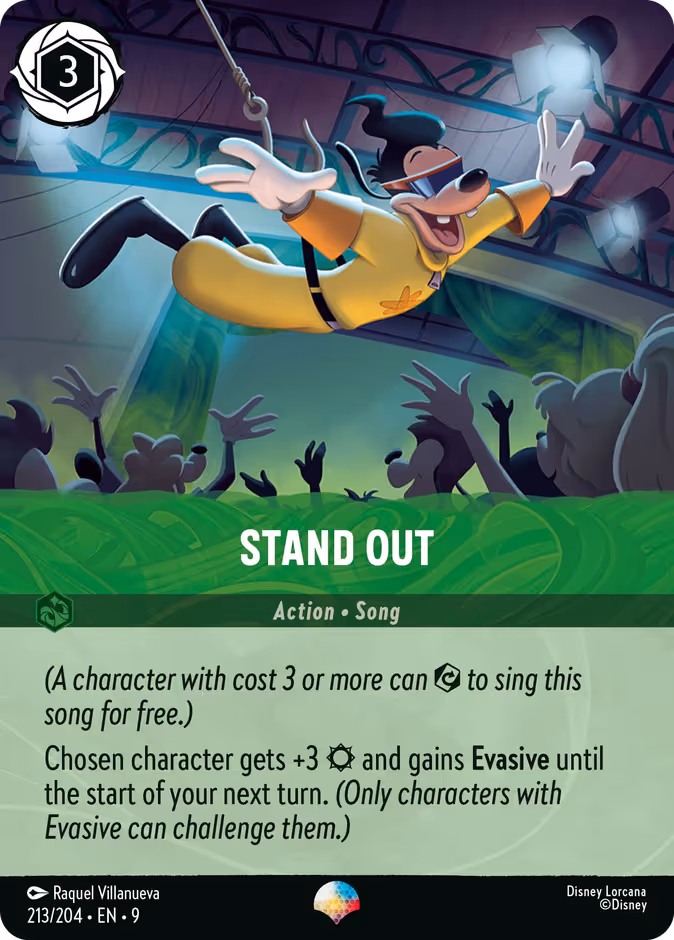 Stand Out Lorcana card (213/204, Fabled)