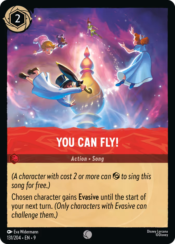 You Can Fly! Lorcana card (131/204, Fabled)
