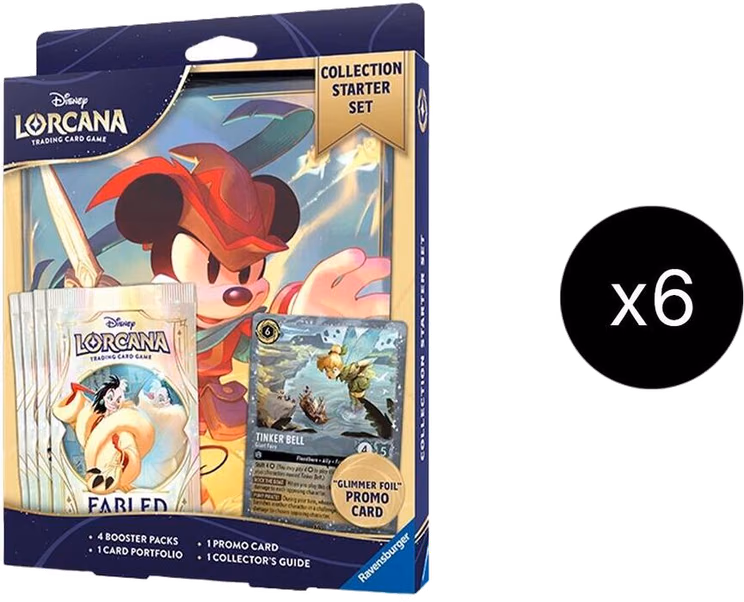 Disney Lorcana Fabled Collection Starter Set Case