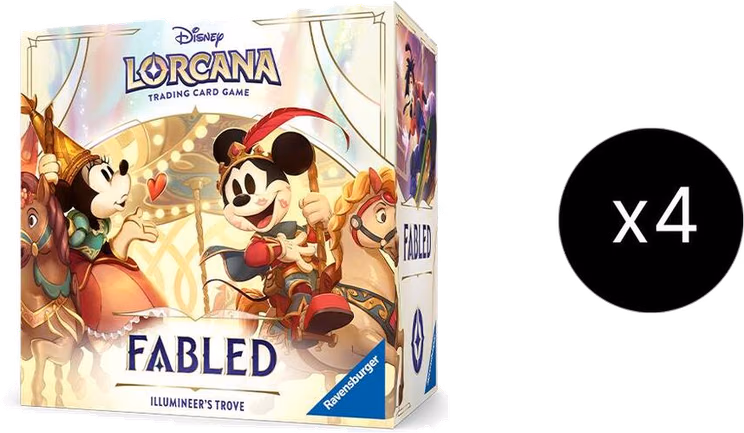 Disney Lorcana Fabled Illumineer's Trove Case