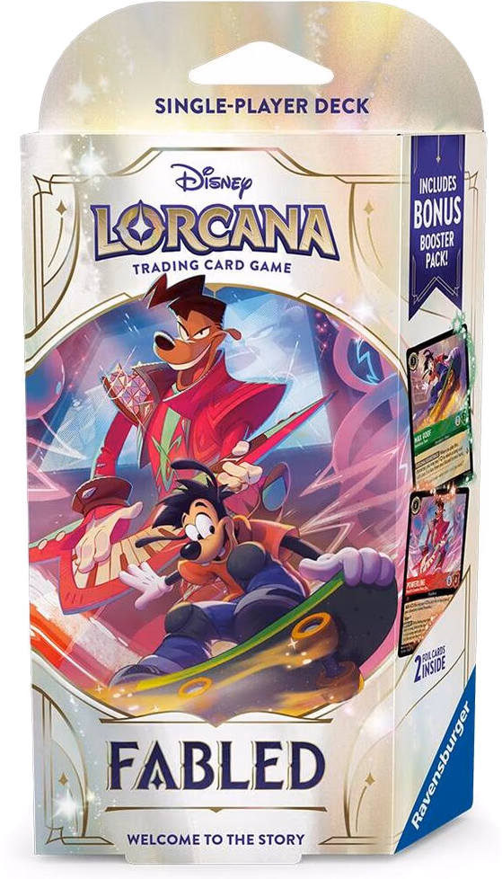 Disney Lorcana Fabled Starter Deck (Emerald & Ruby)