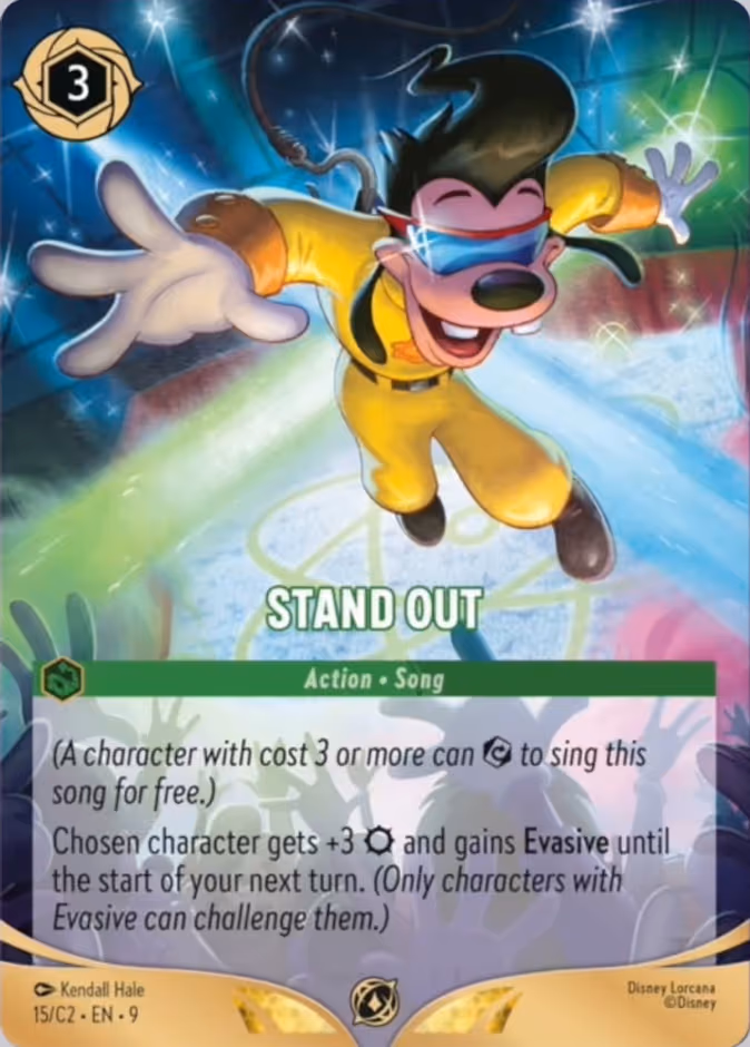 Stand Out Lorcana card (C2 #15)