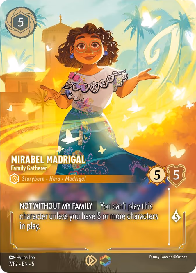 Mirabel Madrigal - Family Gatherer Lorcana card (P2 #7)
