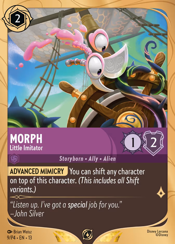 Morph - Little Imitator Lorcana card (P4 #9)