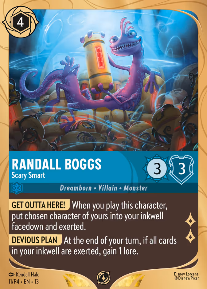 Randall Boggs - Scary Smart Lorcana card (P4 #11)