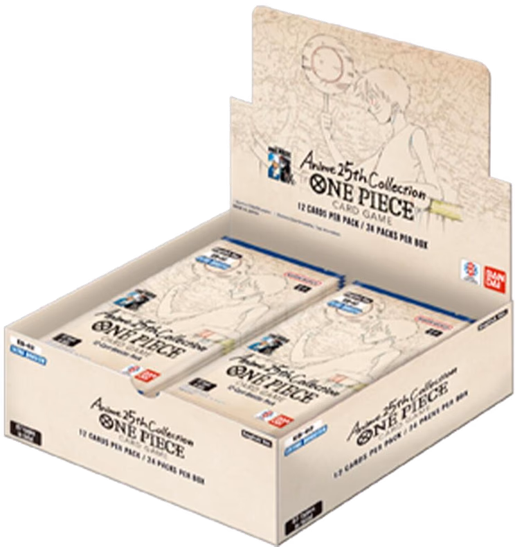 One Piece Extra Booster: Anime 25th Collection Box