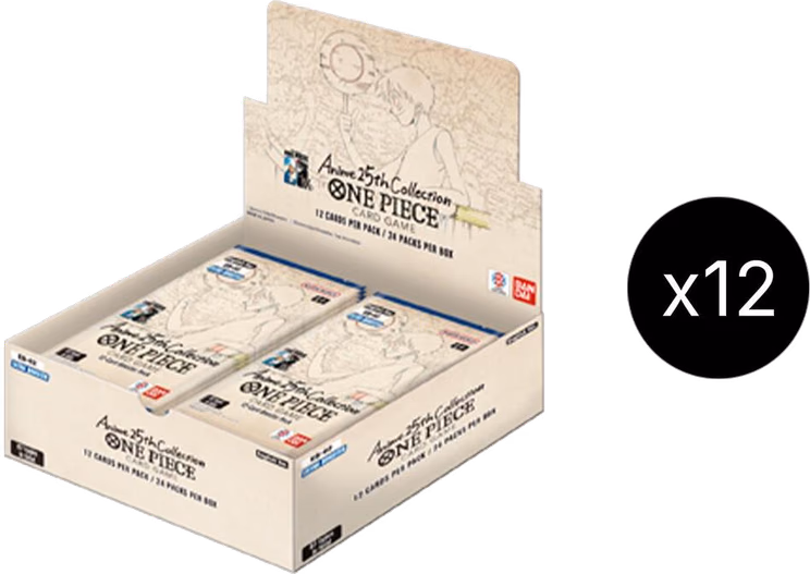 One Piece Extra Booster: Anime 25th Collection Box Case