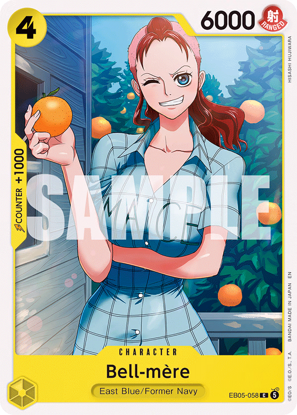 Bell-mère One Piece card (EB05-058, Extra Booster: One Piece Heroines Edition Vol. 2)
