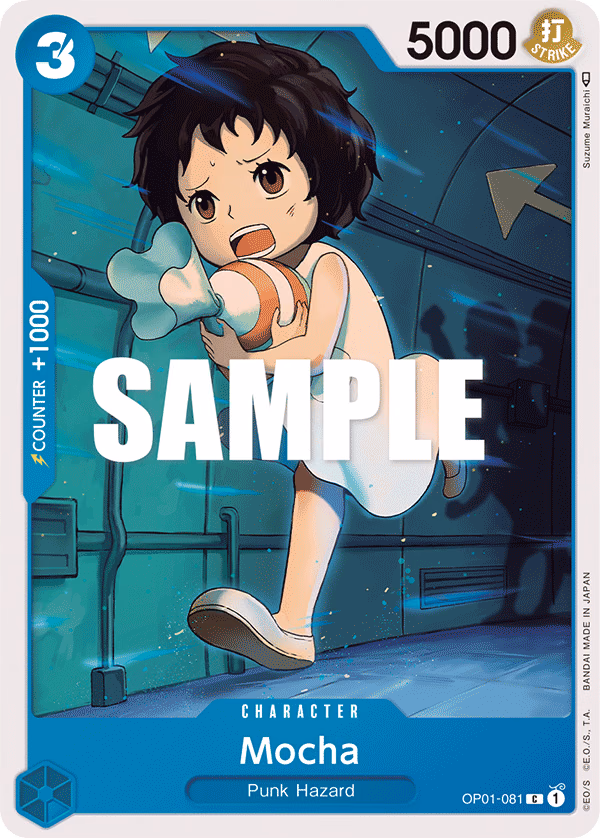 Mocha One Piece card (OP01-081, Romance Dawn)