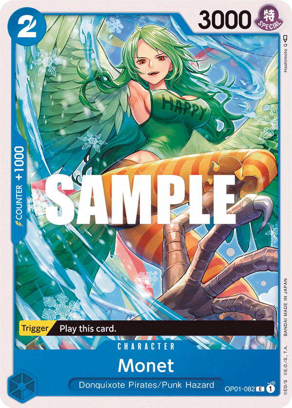 Monet One Piece card (OP01-082, Romance Dawn)