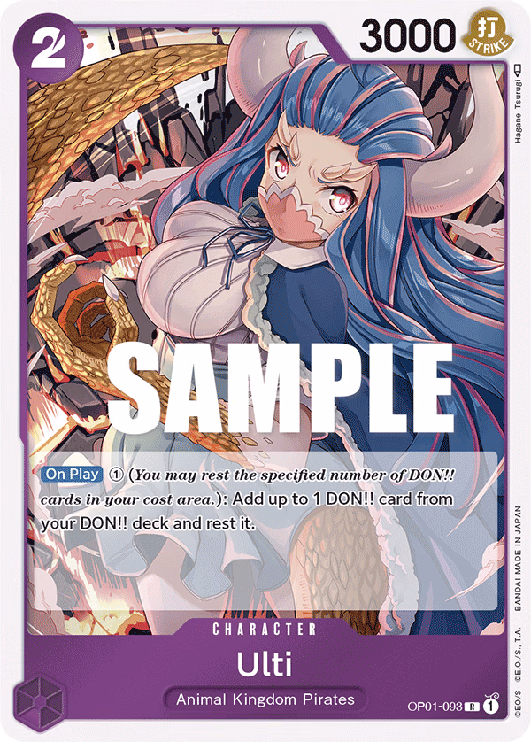 Ulti One Piece card (OP01-093, Romance Dawn)