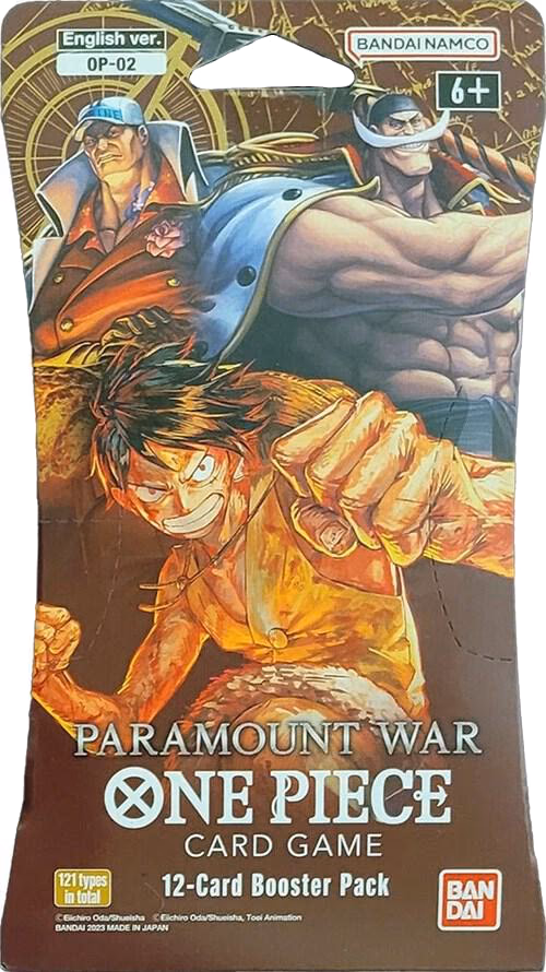 One Piece Paramount War Sleeved Booster Pack