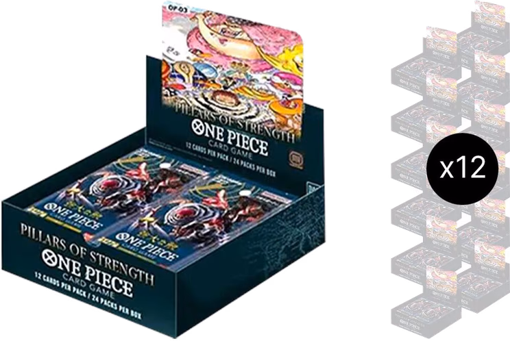 One Piece Pillars of Strength Booster Box Case