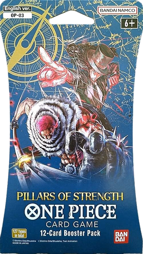 One Piece Pillars of Strength Sleeved Booster Pack