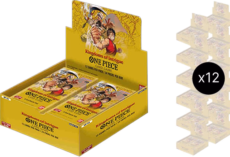 One Piece Kingdoms of Intrigue Booster Box Case
