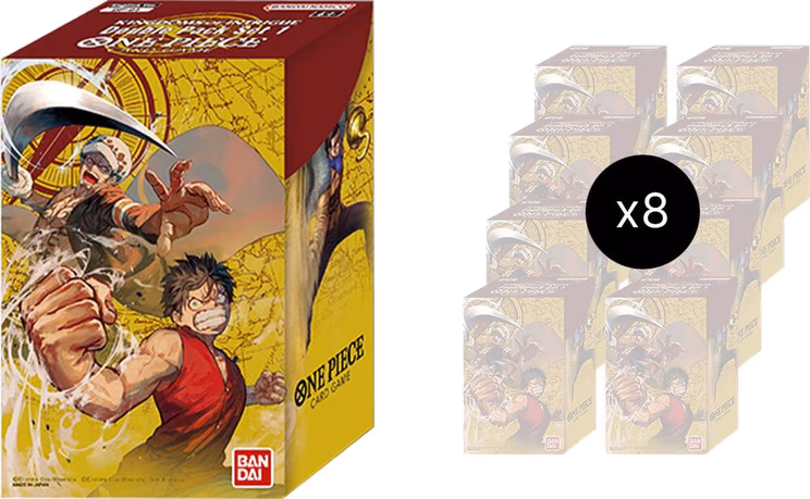 One Piece Kingdoms of Intrigue Double Pack Set Volume 1 Display