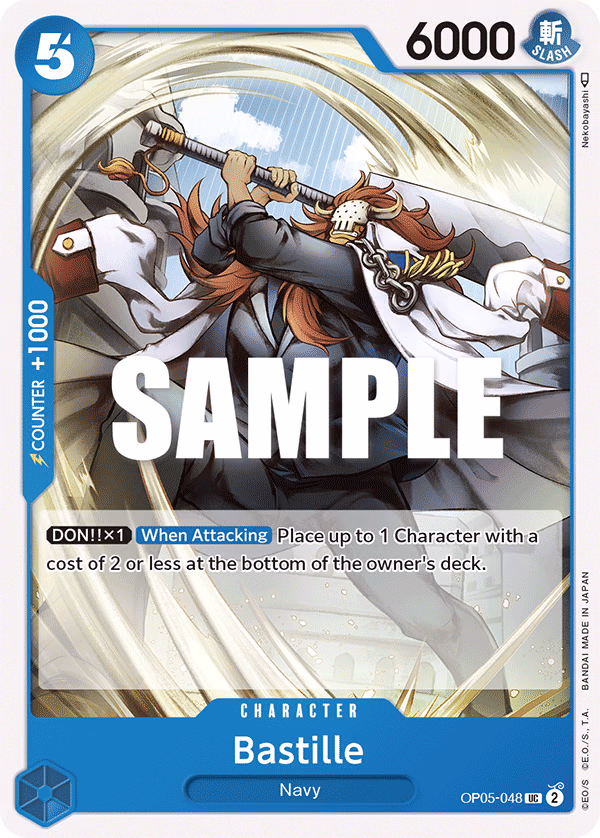 Bastille One Piece card (OP05-048, Awakening of the New Era)