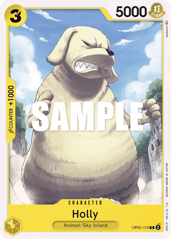 Holly One Piece card (OP05-110, Awakening of the New Era)