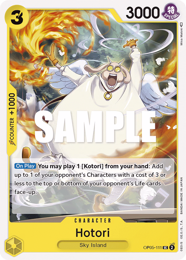 Hotori One Piece card (OP05-111, Awakening of the New Era)