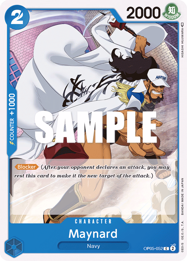 Maynard One Piece card (OP05-052, Awakening of the New Era)