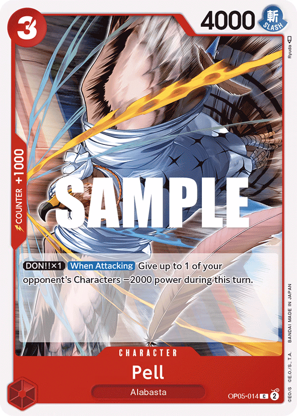 Pell One Piece card (OP05-014, Awakening of the New Era)