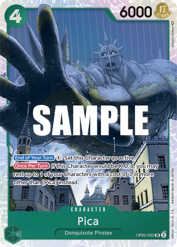 Pica One Piece card (OP05-032, Awakening of the New Era)
