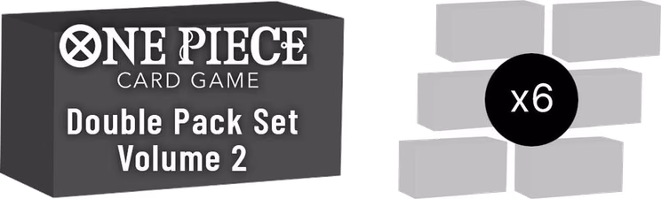 One Piece Awakening of the New Era Double Pack Set Volume 2 Display Case