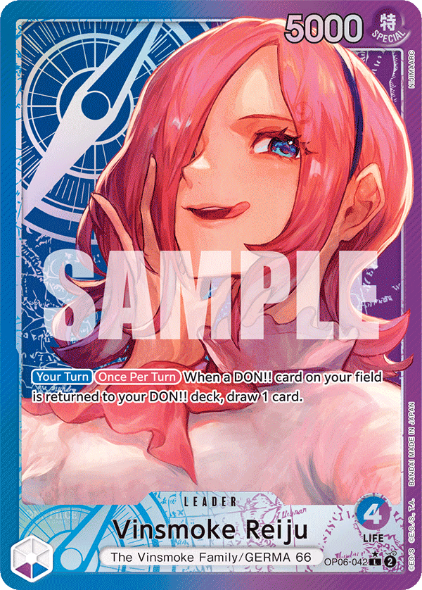 Vinsmoke Reiju (Alternate Art) One Piece card (OP06-042, Wings of the Captain)