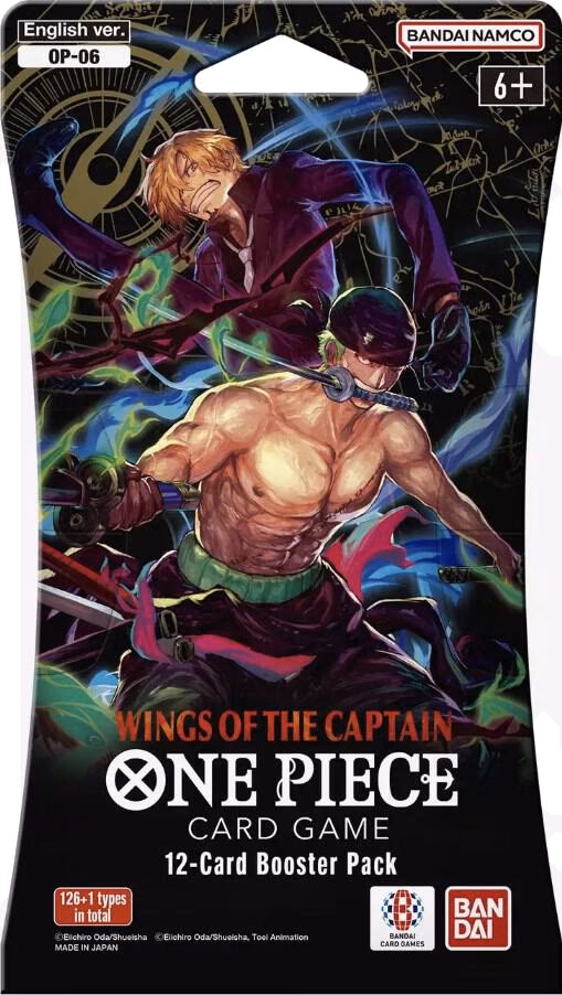 One Piece Wings of the Captain Sleeved Booster Pack