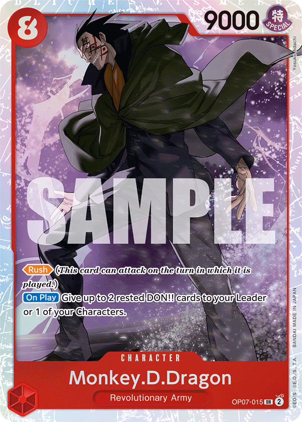 Monkey.D.Dragon One Piece card (OP07-015, 500 Years in the Future)