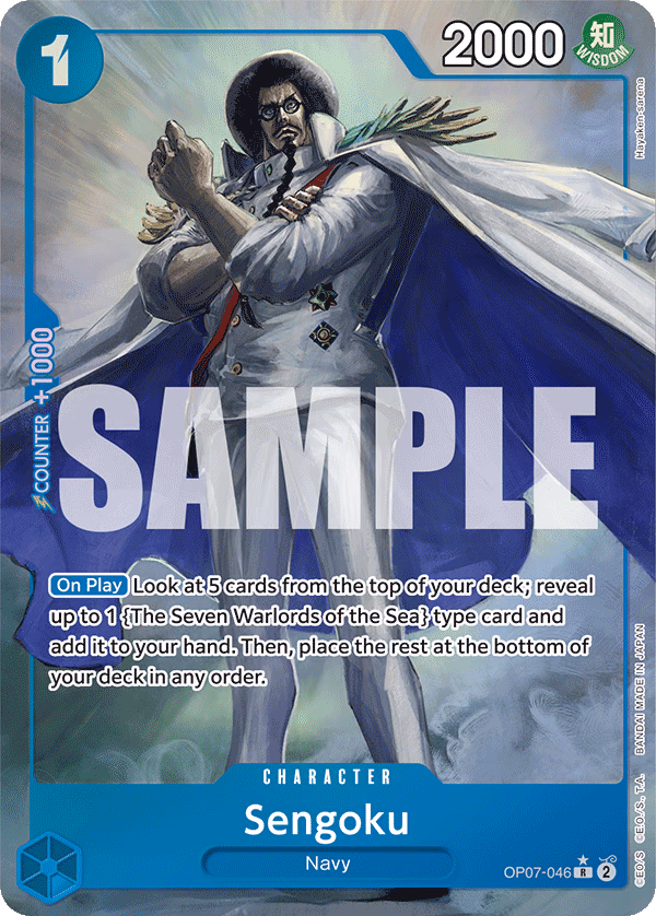 Sengoku (Parallel) One Piece card (OP07-046, 500 Years in the Future)