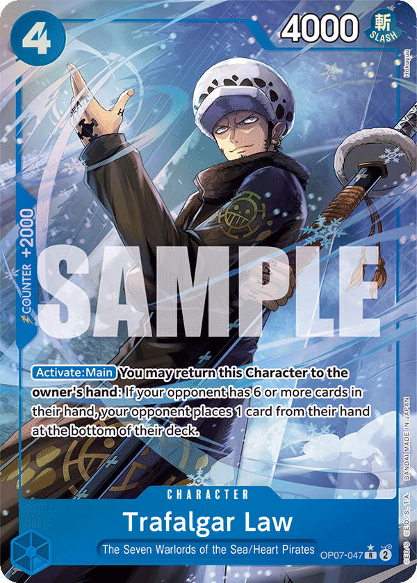 Trafalgar Law (Parallel) One Piece card (OP07-047, 500 Years in the Future)