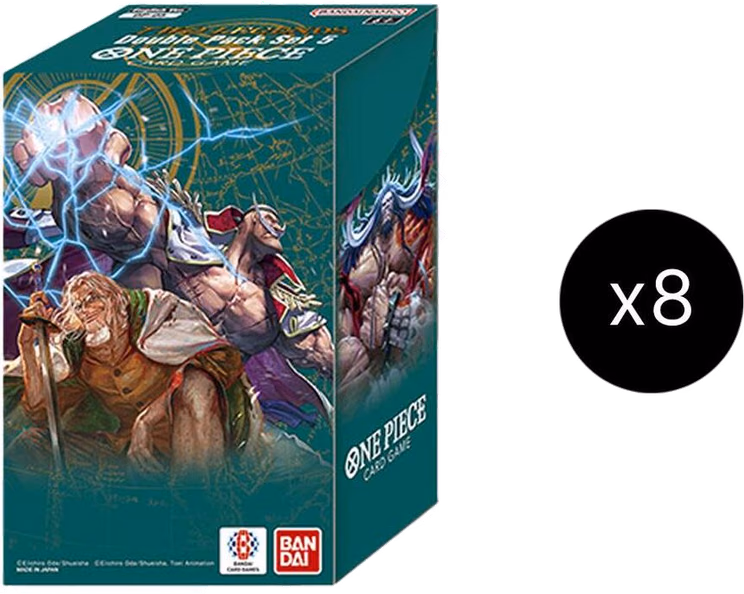 One Piece Two Legends Double Pack Set Volume 5 Display