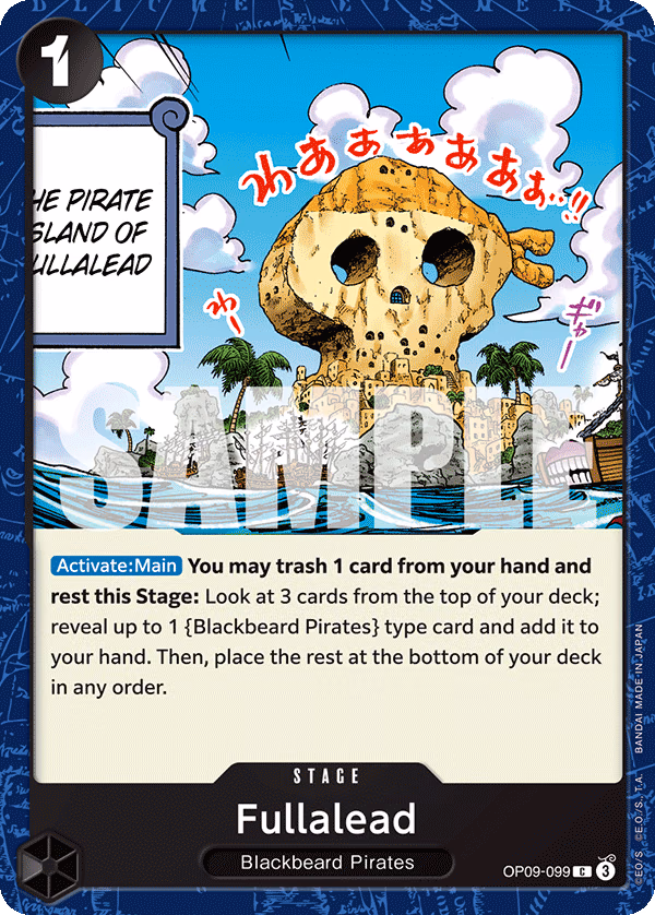 Fullalead One Piece card (OP09-099, Emperors in the New World)