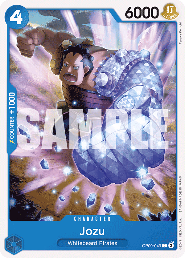 Jozu One Piece card (OP09-049, Emperors in the New World)