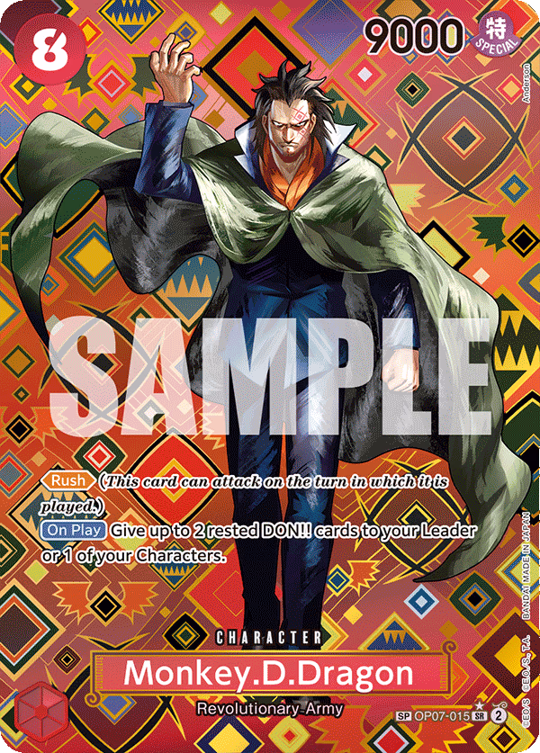 Monkey.D.Dragon (SP Card) One Piece card (OP07-015, Emperors in the New World)