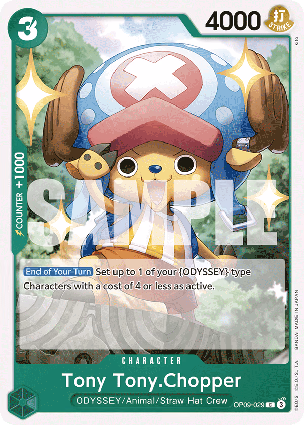 Tony Tony.Chopper One Piece card (OP09-029, Emperors in the New World)