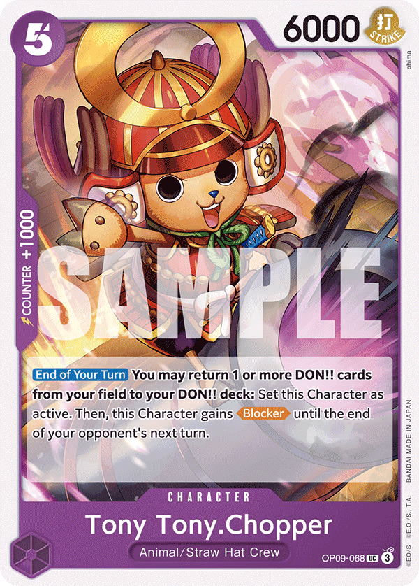 Tony Tony.Chopper One Piece card (OP09-068, Emperors in the New World)