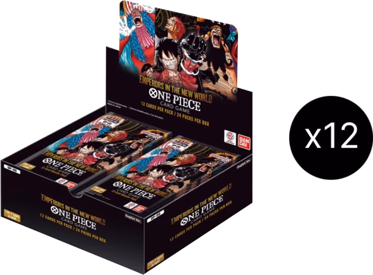 One Piece Emperors in the New World Booster Box Case