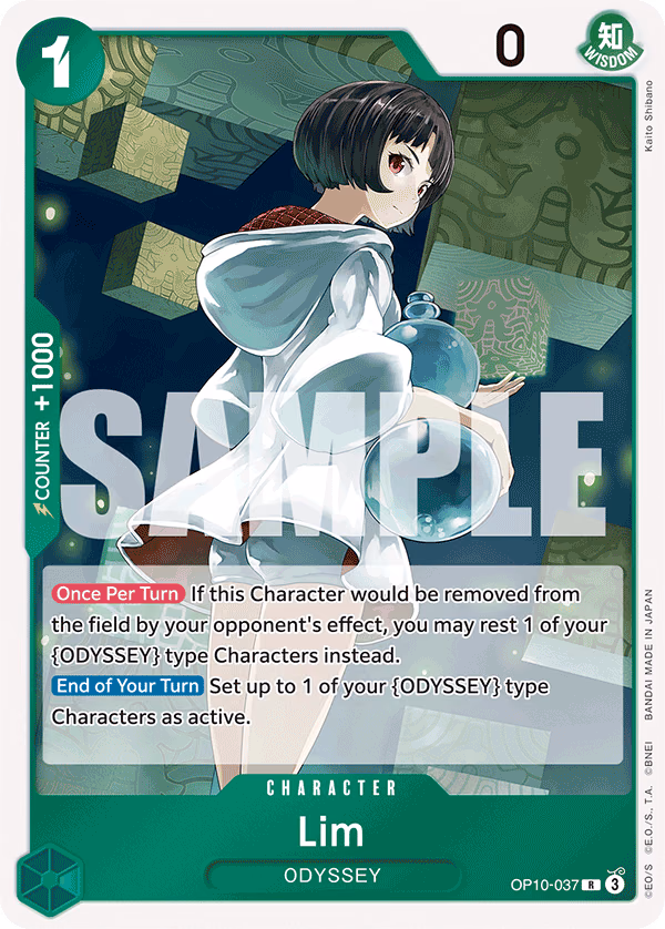 Lim One Piece card (OP10-037, Royal Blood)