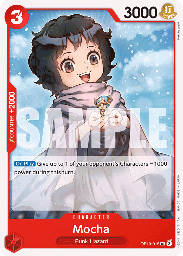 Mocha One Piece card (OP10-015, Royal Blood)