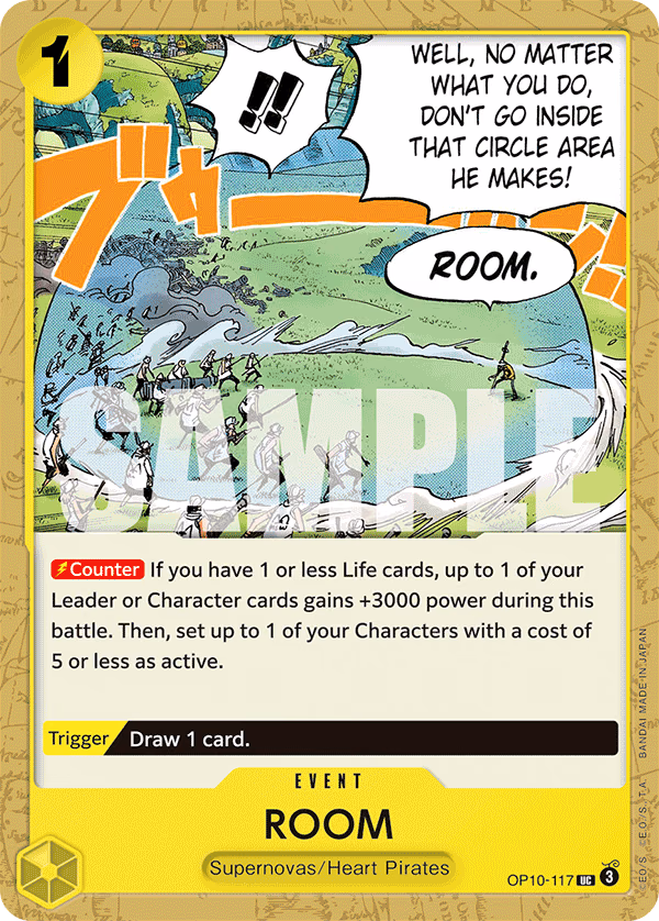 ROOM One Piece card (OP10-117, Royal Blood)