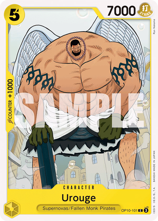 Urouge One Piece card (OP10-101, Royal Blood)